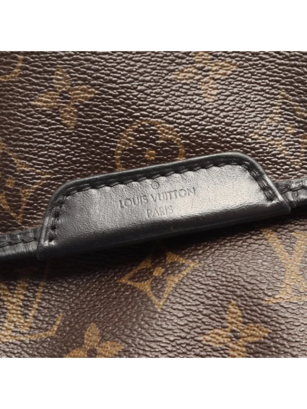 Louis Vuitton Shoulder Bag Bus PM Monogram Macassar Leather